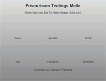 Tablet Screenshot of friseurteam-teulings.de